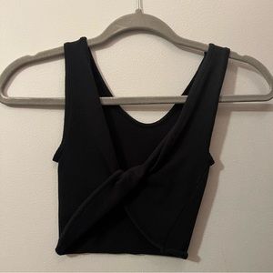 Black Out From Under/Urban Outfitters Twist Top - REVERSIBLE